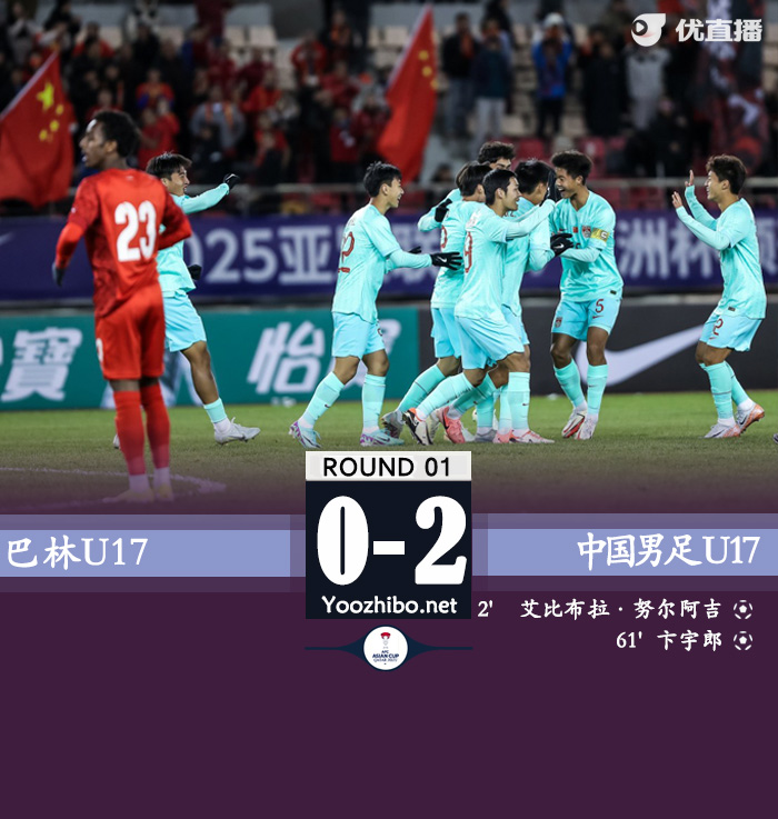 巴林U17vs中國男足U17