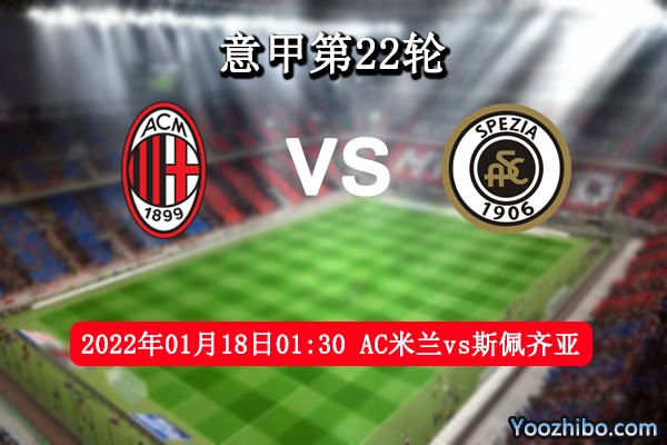 AC米蘭vs斯佩齊亞賽事前瞻