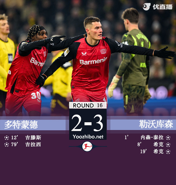 多特蒙德vs勒沃庫森