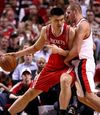2009年NBA西部首輪G1開拓者vs火箭全場錄像