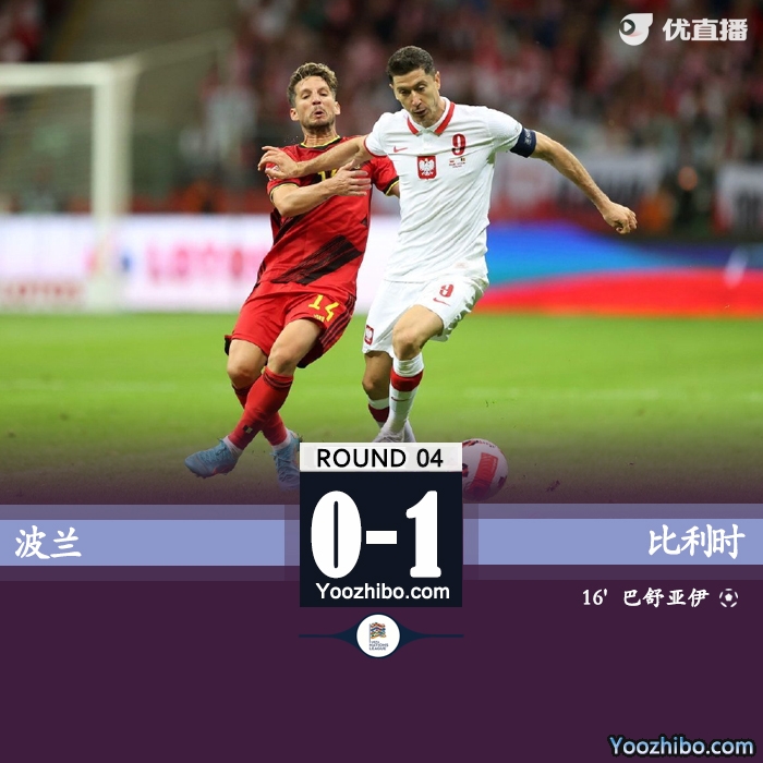 比利時1-0小勝波蘭