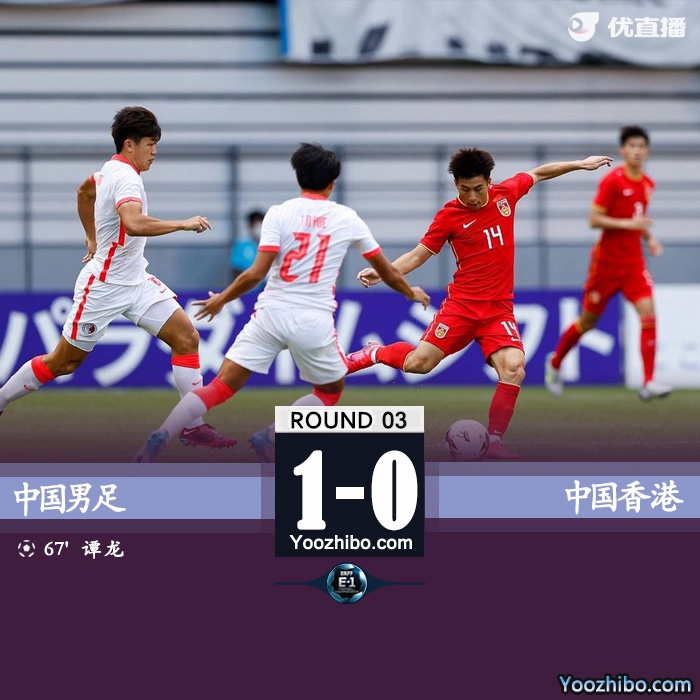 中國男足1-0擊敗中國香港