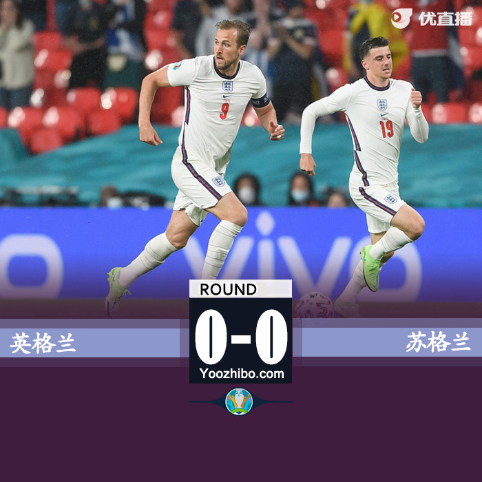 英格蘭0-0蘇格蘭 斯通斯中柱凱恩啞火