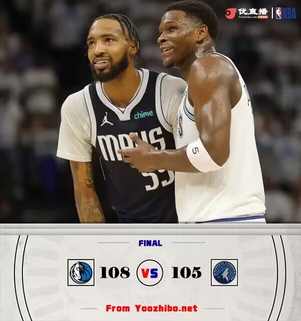 獨行俠108-105戰勝森林狼 無懼三塔！東歐合砍63分 華子準三雙