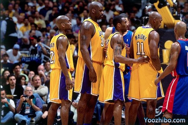 2004年NBA總決賽第二場 湖人vs活塞 全場錄像及集錦