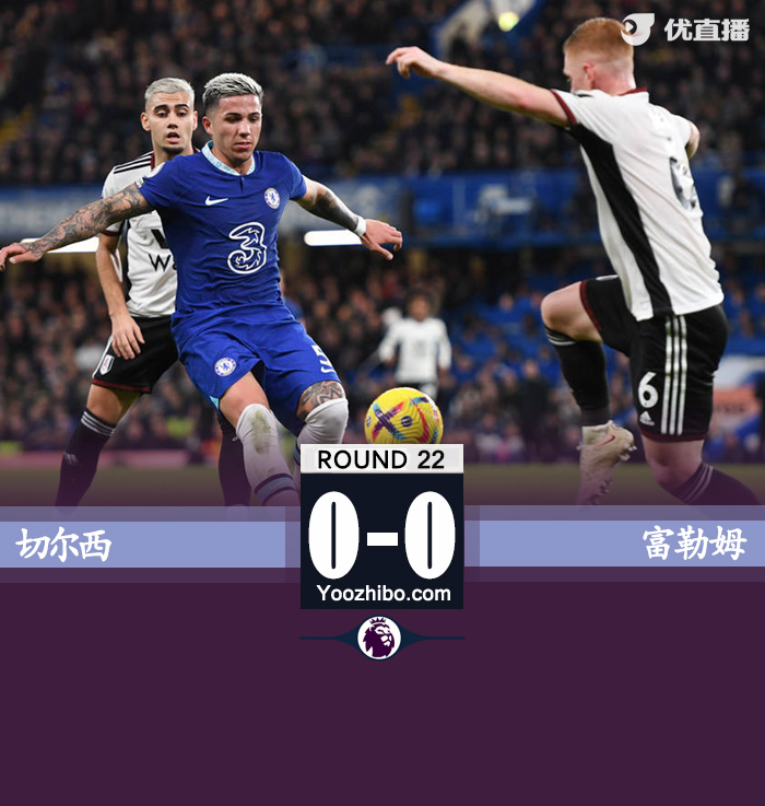 切爾西0-0戰平富勒姆