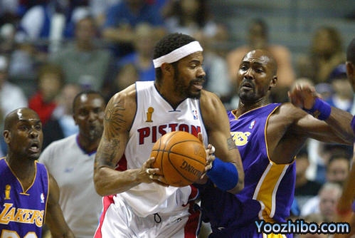 2004年NBA總決賽第三場 活塞vs湖人 全場錄像及集錦