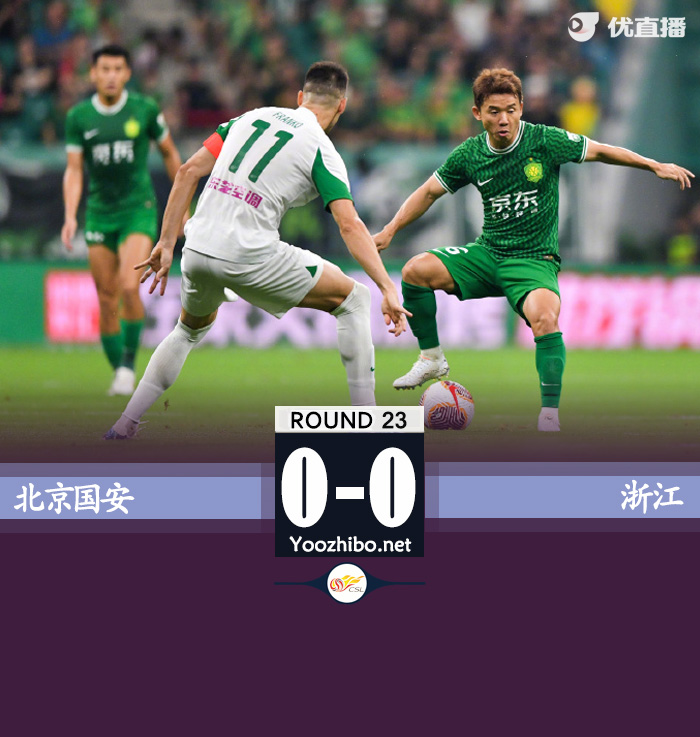 北京國安隊vs浙江隊