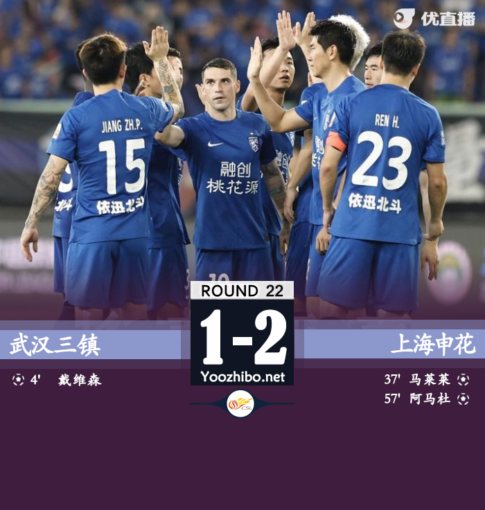 武漢三鎮隊vs上海申花隊