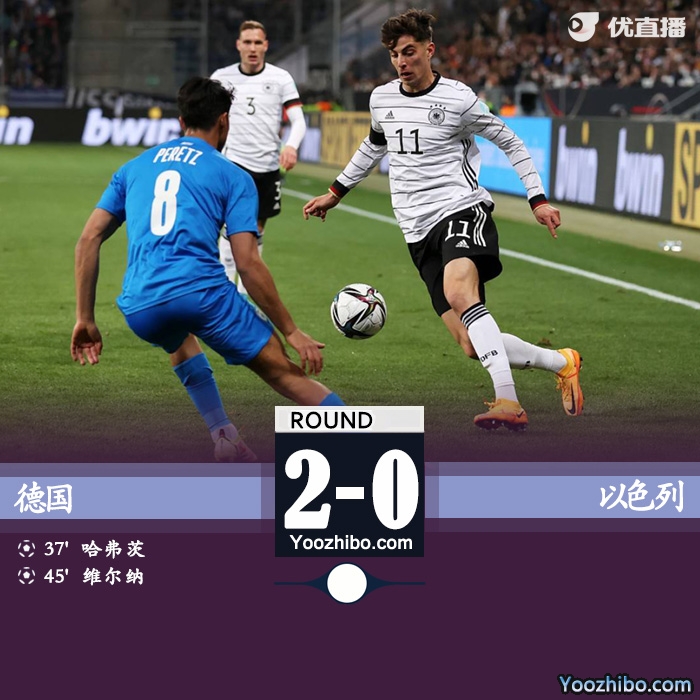 德國2-0戰勝以色列
