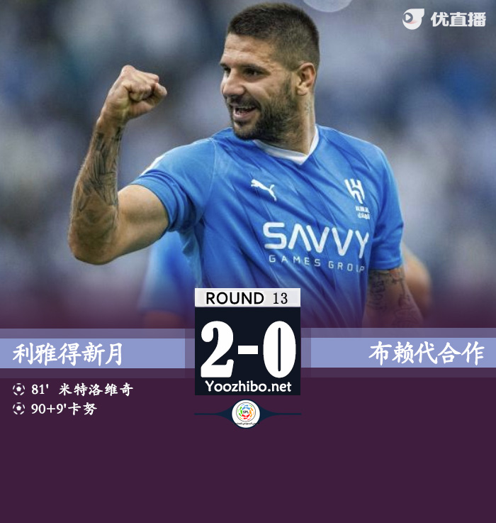 利雅得新月vs布賴代合作
