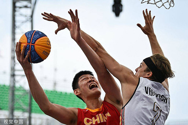 07月26日 奧運男籃三人籃球 中國vs比利時 全場錄像及集錦
