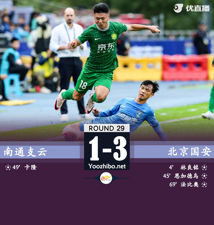 南通支云隊vs北京國安隊