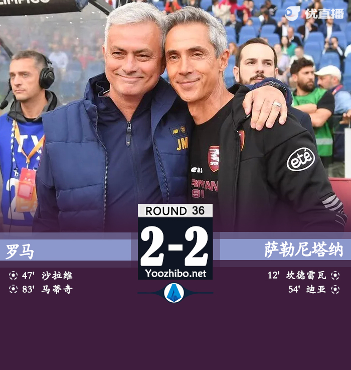 羅馬vs薩勒尼塔納