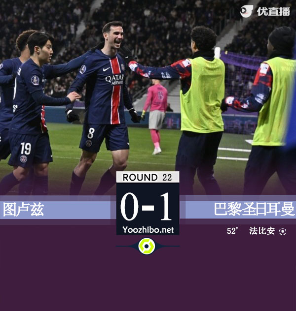 圖盧茲vs巴黎圣日耳曼