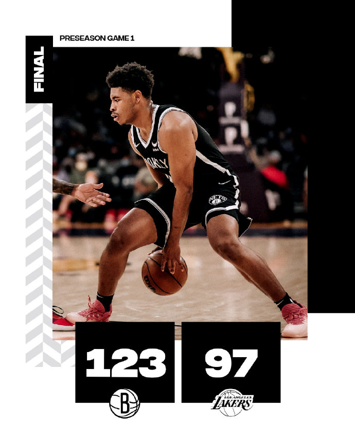 10月04日 NBA季前賽 籃網vs湖人 全場錄像及集錦