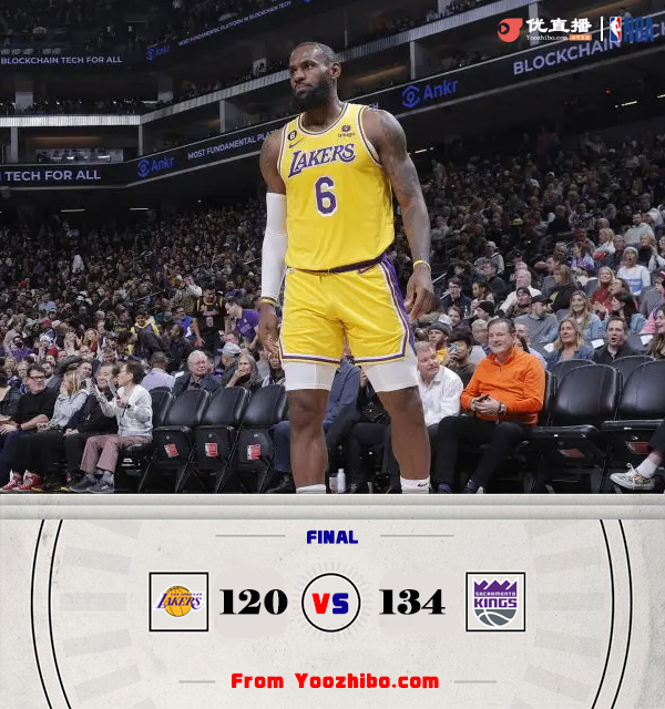 國王134-120大勝湖人 許爾特26分 小薩13+21+12 詹姆斯31+11
