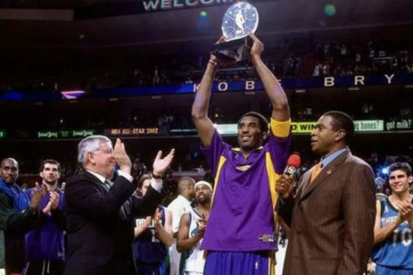科比獲得全明星mvp