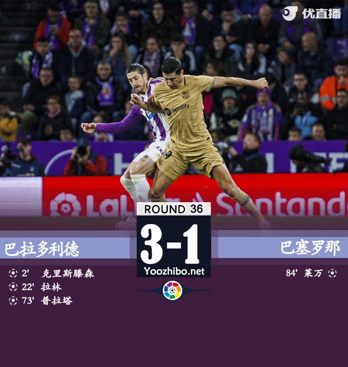 巴拉多利德vs巴塞羅那
