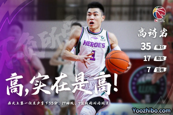 CBA單場30分+17助攻的本土球員