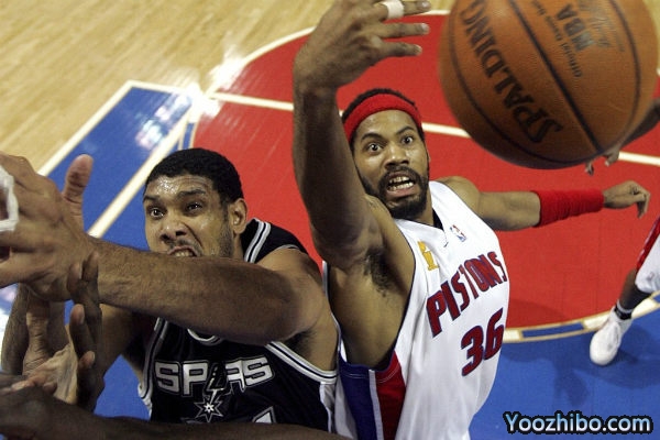 2005年NBA總決賽第四場 活塞vs馬刺 全場錄像及集錦