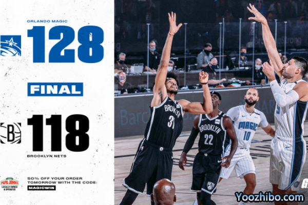 NBA常規賽魔術vs籃網全場錄像