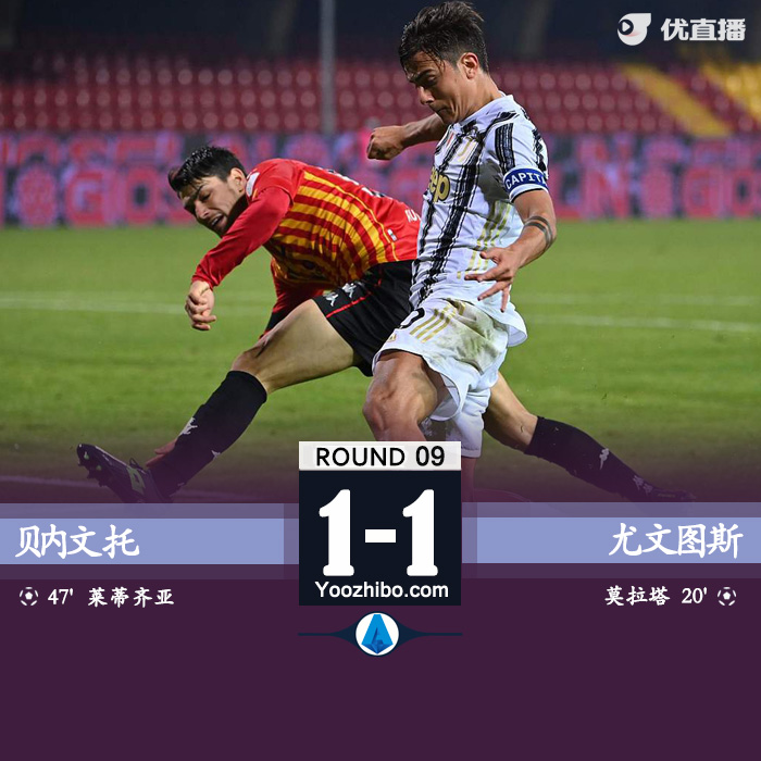 <a href=/zuqiubs/juventus/ target=_blank class=infotextkey>尤文圖斯</a>1-1貝內文托