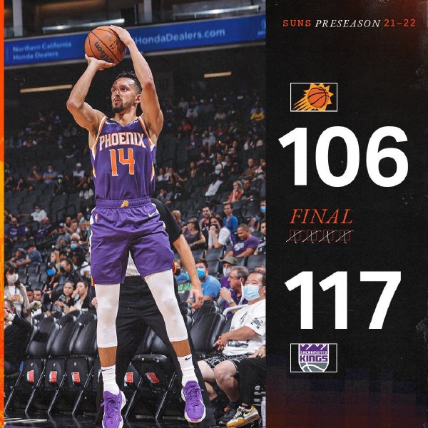 國王117-106擊敗太陽  巴恩斯18分 巴格利15+5