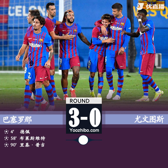 08月09日 甘伯杯決賽 巴塞羅那vs尤文圖斯 全場錄像及集錦