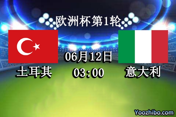 土耳其vs意大利賽事前瞻