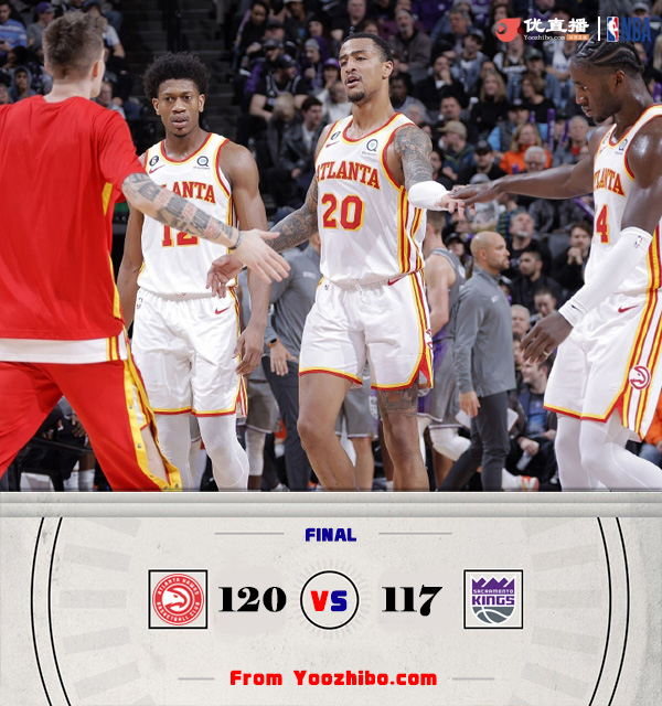 老鷹120-117險勝國王 穆雷搶斷上籃準絕殺 小薩20+14+8&錯失關鍵兩罰