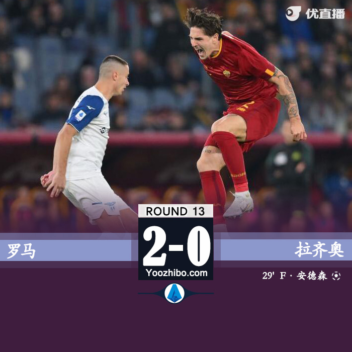 拉齊奧在客場1-0擊敗羅馬帶走三分