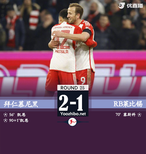 拜仁慕尼黑vs萊比錫