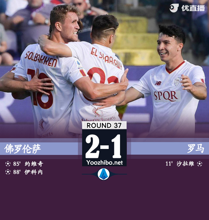 羅馬1-2佛羅倫薩