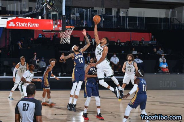 NBA熱身賽鵜鶘vs雄鹿全場錄像