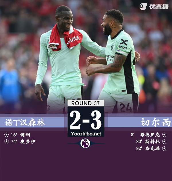 諾丁漢森林vs切爾西