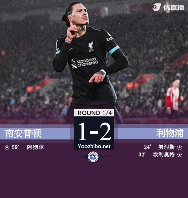 南安普頓vs利物浦