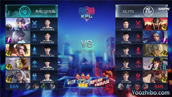 2020年KPL秋季賽常規賽 LGD大鵝 vs KS.YTG全場錄像