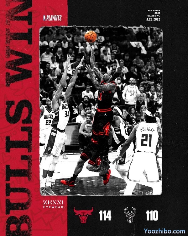 公牛114-110險勝雄鹿