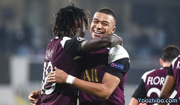 巴黎圣日耳曼2-0伊斯坦布爾