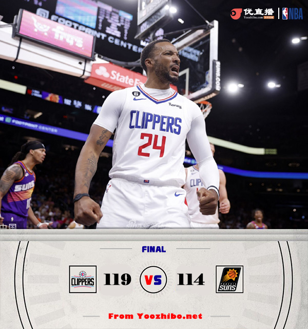 快船逆轉險勝太陽