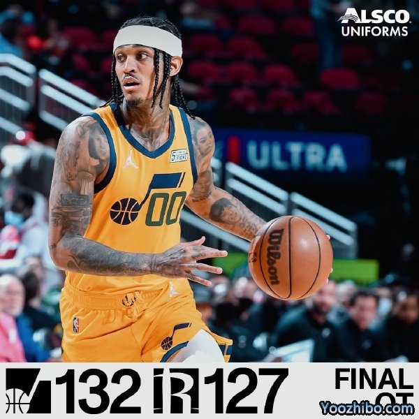 爵士132-127險勝火箭