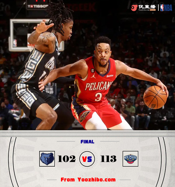 鵜鶘力克灰熊迎來連勝