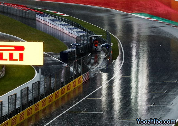 F1施蒂利亞大獎賽第三次練習賽因突降暴雨取消