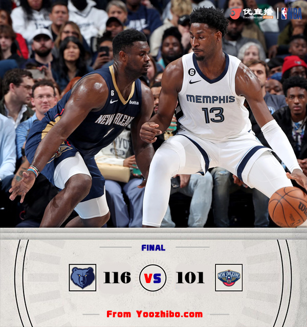 鵜鶘vs灰熊 全場錄像