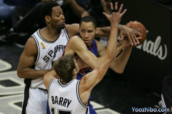 2005年NBA總決賽第六場 馬刺vs活塞 全場錄像及集錦