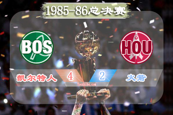 1985-86賽季NBA總決賽最有價值球員(FMVP),伯德當選