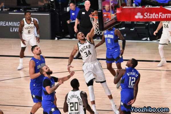 NBA季后賽首輪G5 魔術vs雄鹿全場錄像