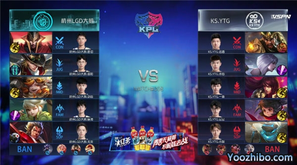 2020年KPL秋季賽常規賽 LGD大鵝 vs KS.YTG全場錄像