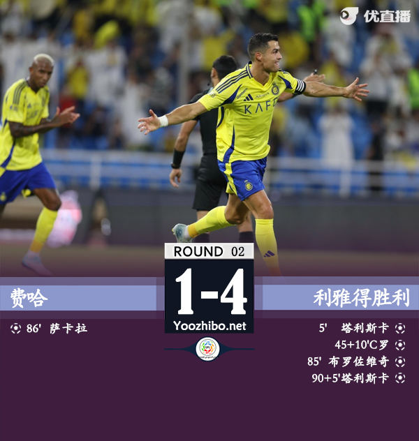 費哈vs利雅得勝利